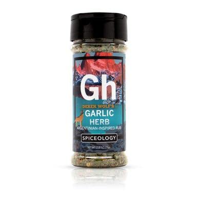 Spiceology & Derek Wolf - Garlic Herb - Argentinian-Inspired BBQ Rub - Barbeque Spices and Seasoning Blends - Use On: Lamb