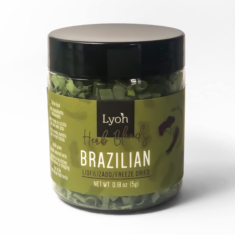 LYOH Herb Blends BRAZILIAN | Freeze-Dried CHIVES and PARSLEY â”‚ Gourmet Herbs