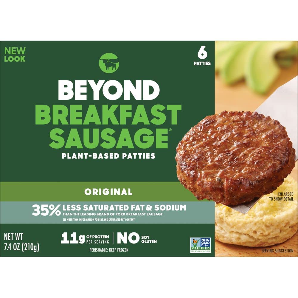 Beyond Breakfast Sausage Plant-Based Patties Box