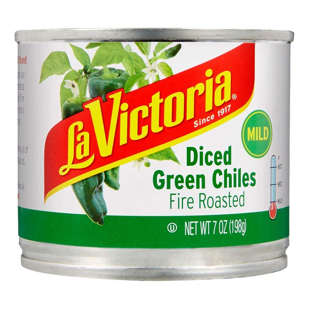 La Victoria Fire Roasted Diced Green Chiles Mild