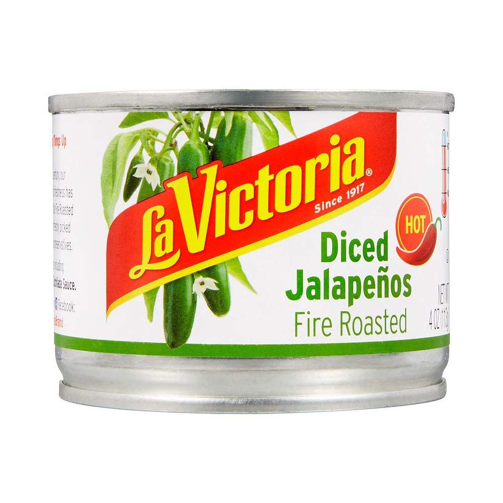 La Victoria Fire Roasted Diced JalapeÃ±os Hot