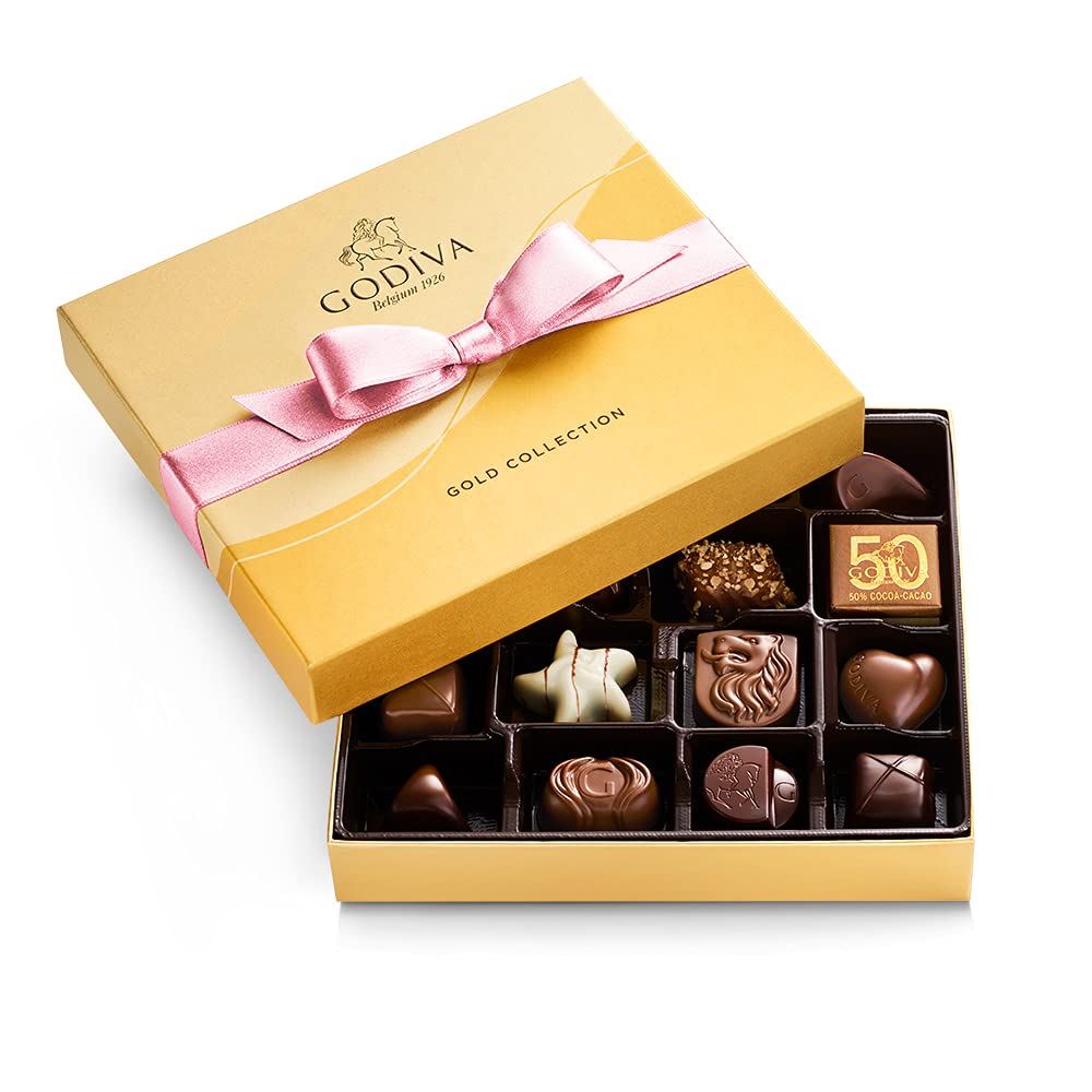 Godiva Chocolatier Assorted Chocolate Gold Gift Box