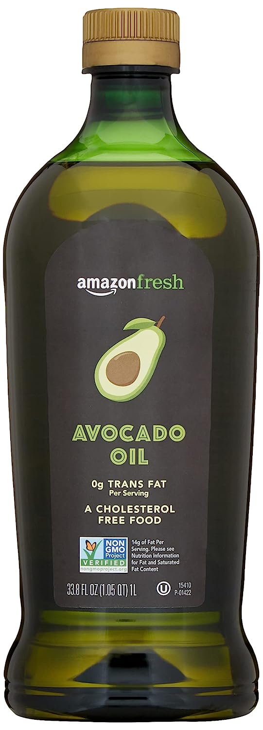 AmazonFresh Avocado Oil, 33.8 fl oz (1L)