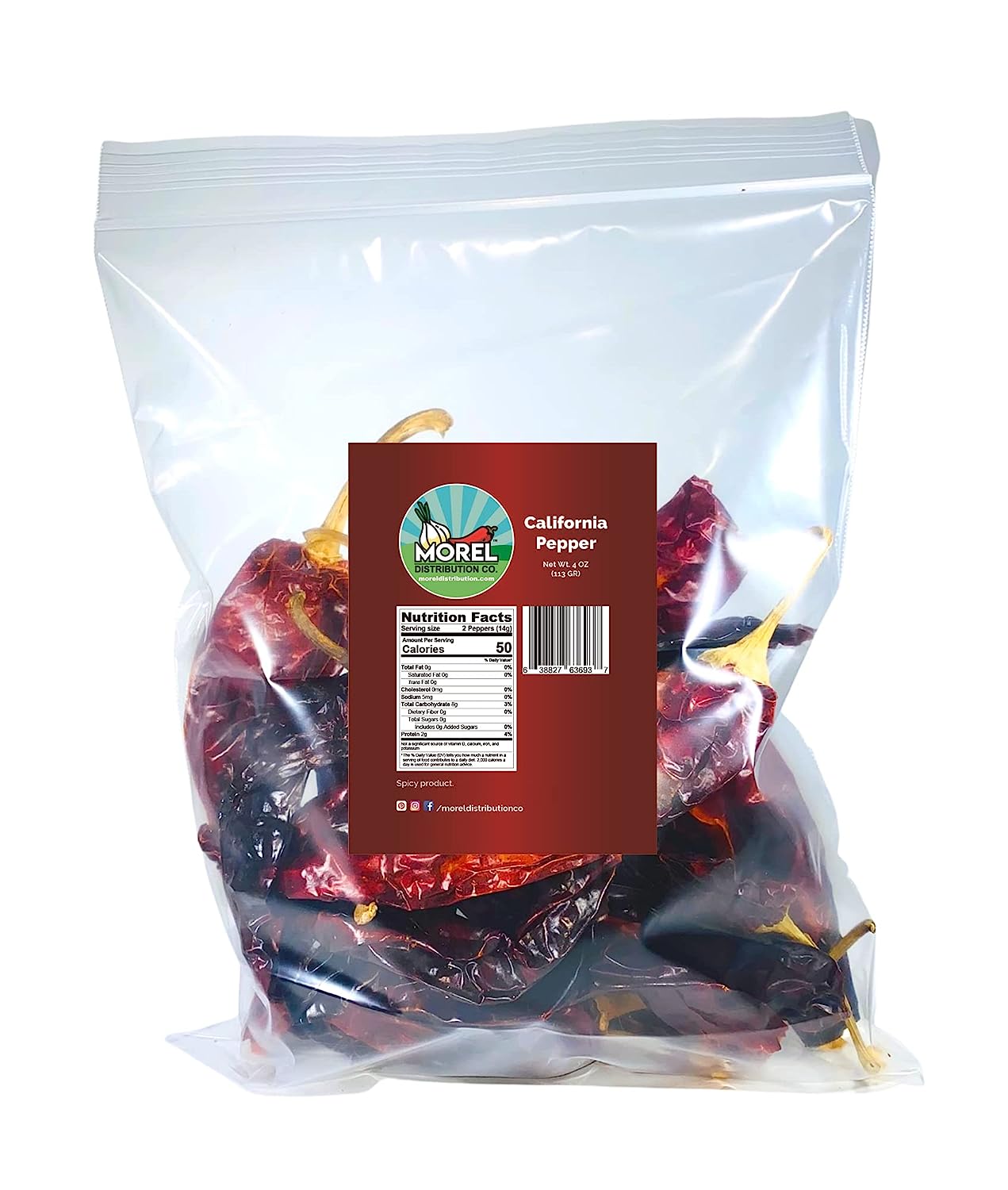 California Chile Pepper (Chile Colorado) / Weights: 4 Oz