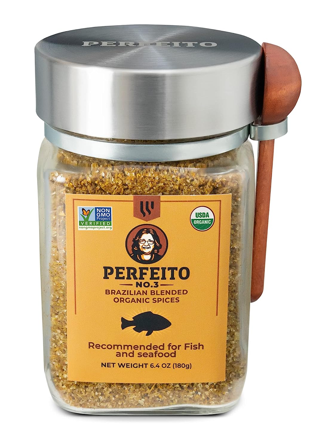 PERFEITO Organic Brazilian Fish Seasoning for Seafood Rub - All Natural ...