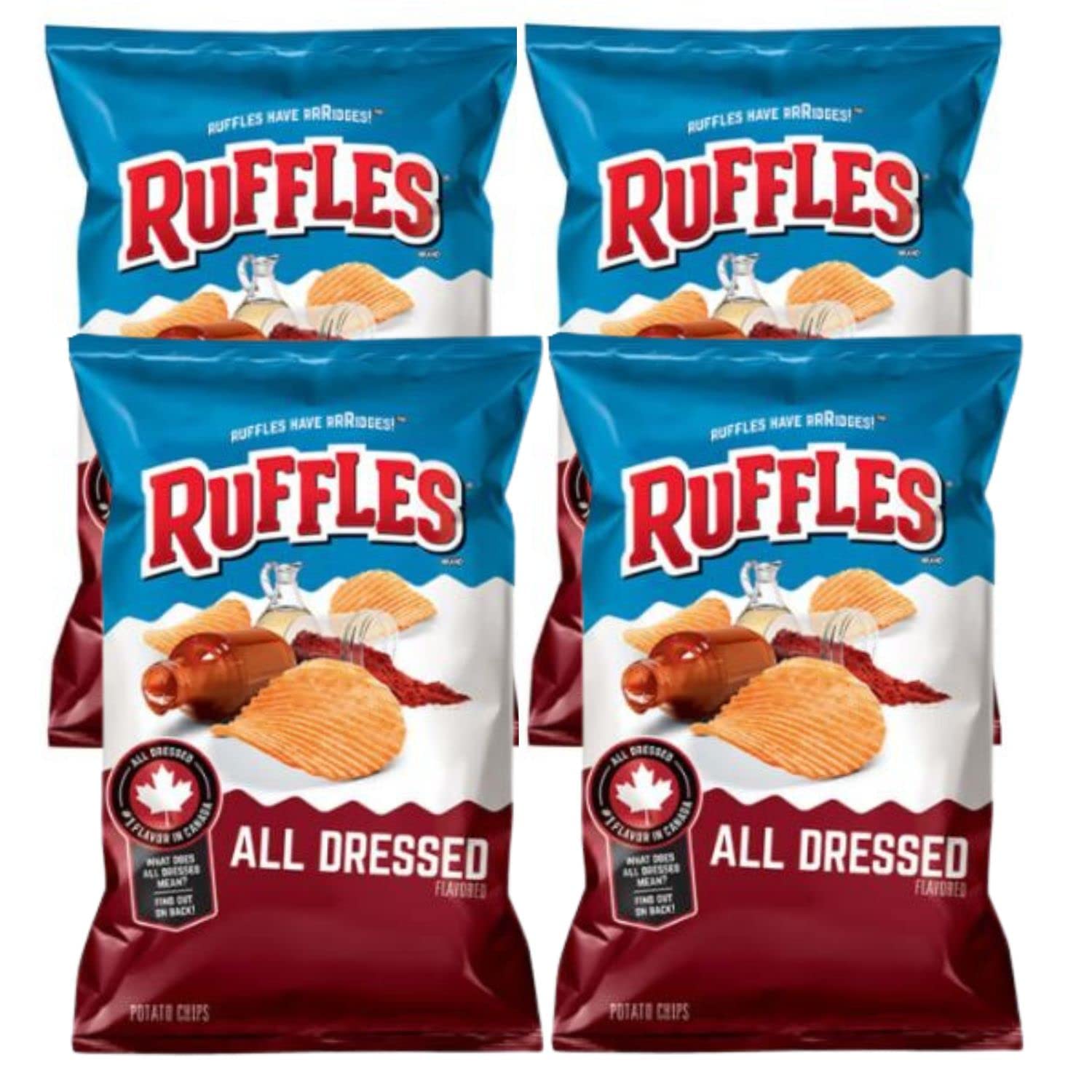 Ruffles All Dressed Ridged Potato Chips