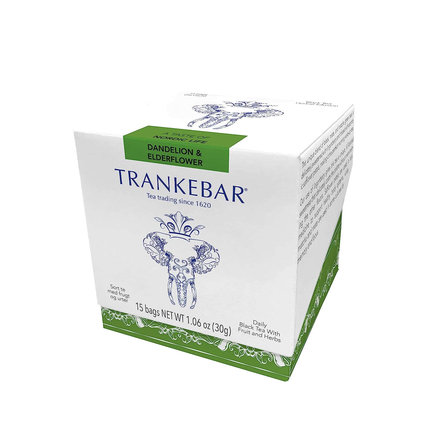 Trankebar Black Tea Herbal Infusion (Dandelion & Elderflower