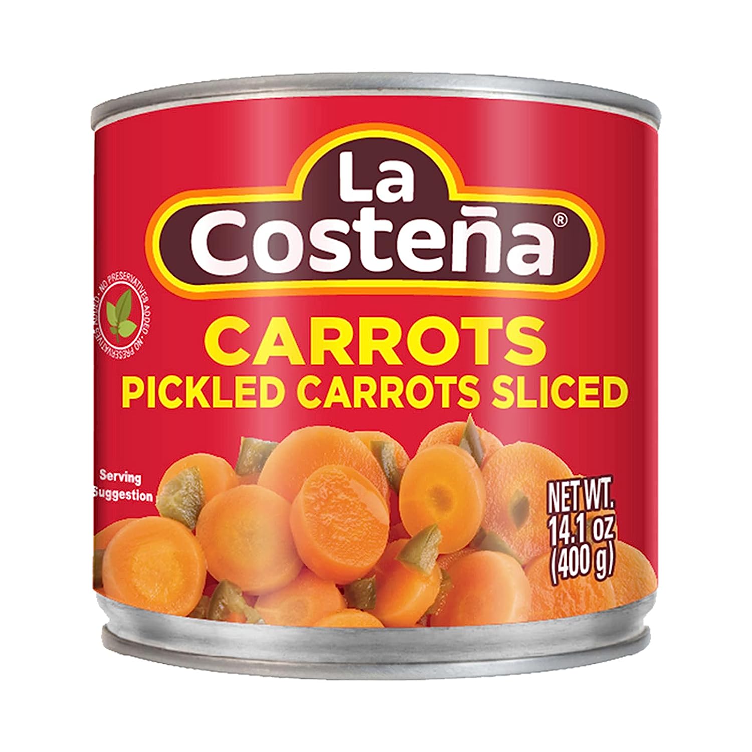 La CosteÃ±a Sliced Pickled Carrots, 14.1 Ounce Can (Pack of 6)