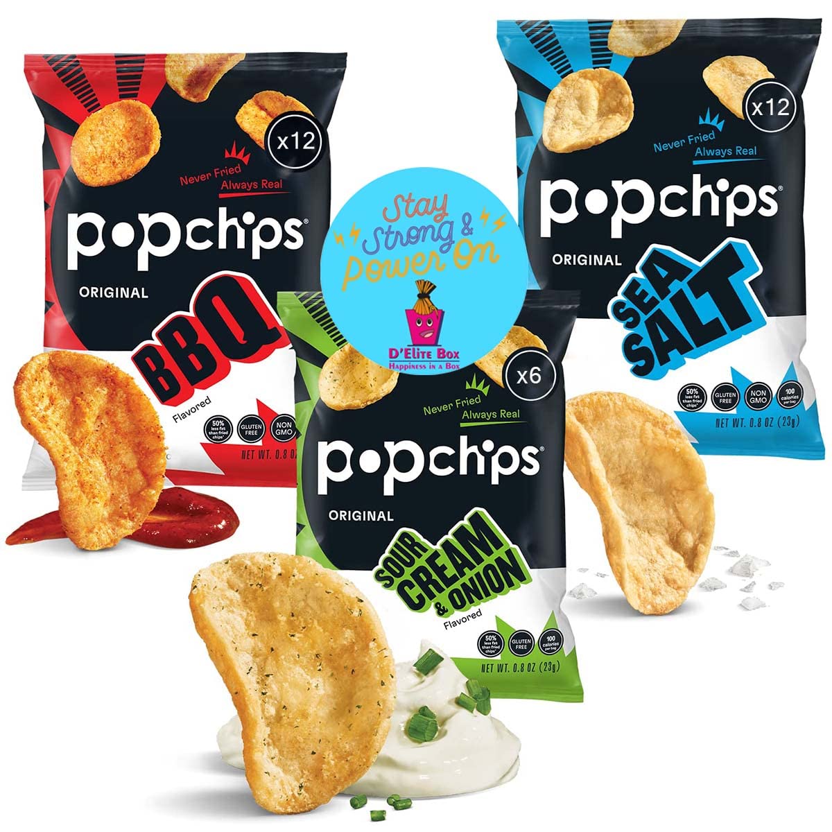 Popchips Potato Chips Variety Pack