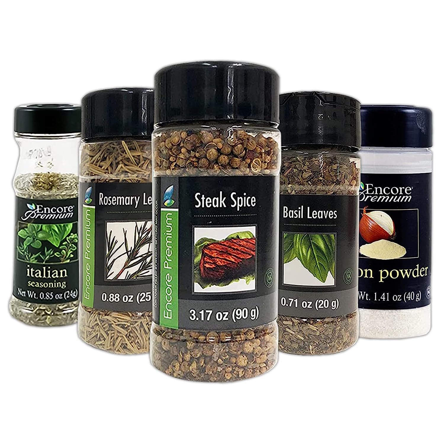 Altius Encore Seasonings And Spices 5 Pk - Premium Cooking Spices And Herbs (Steak Spice