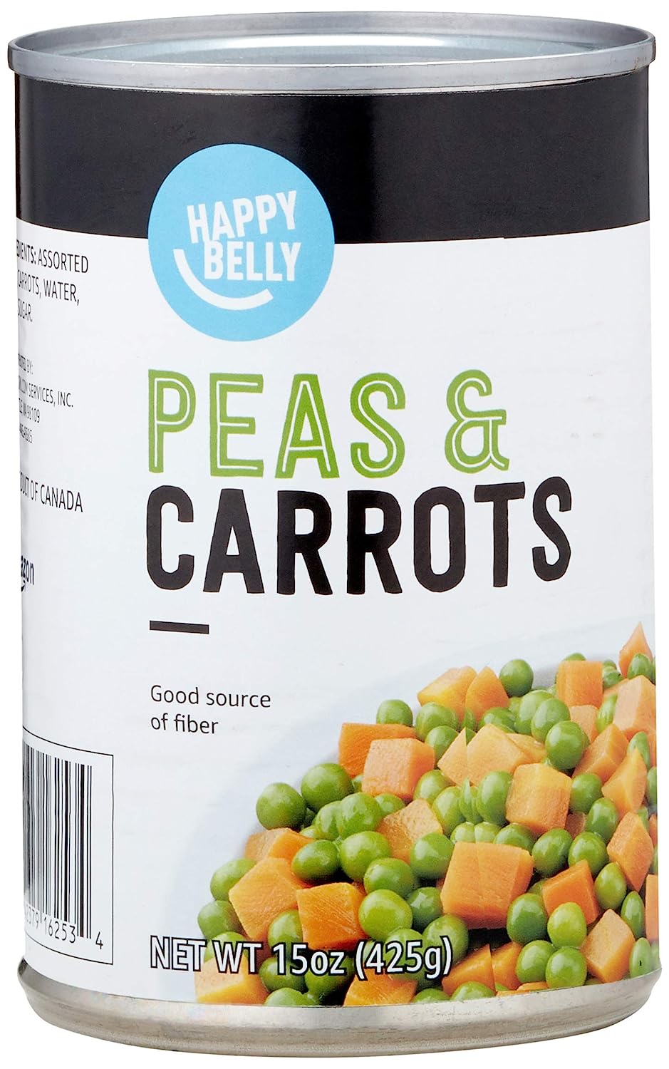 Amazon Brand - Happy Belly Peas & Carrots