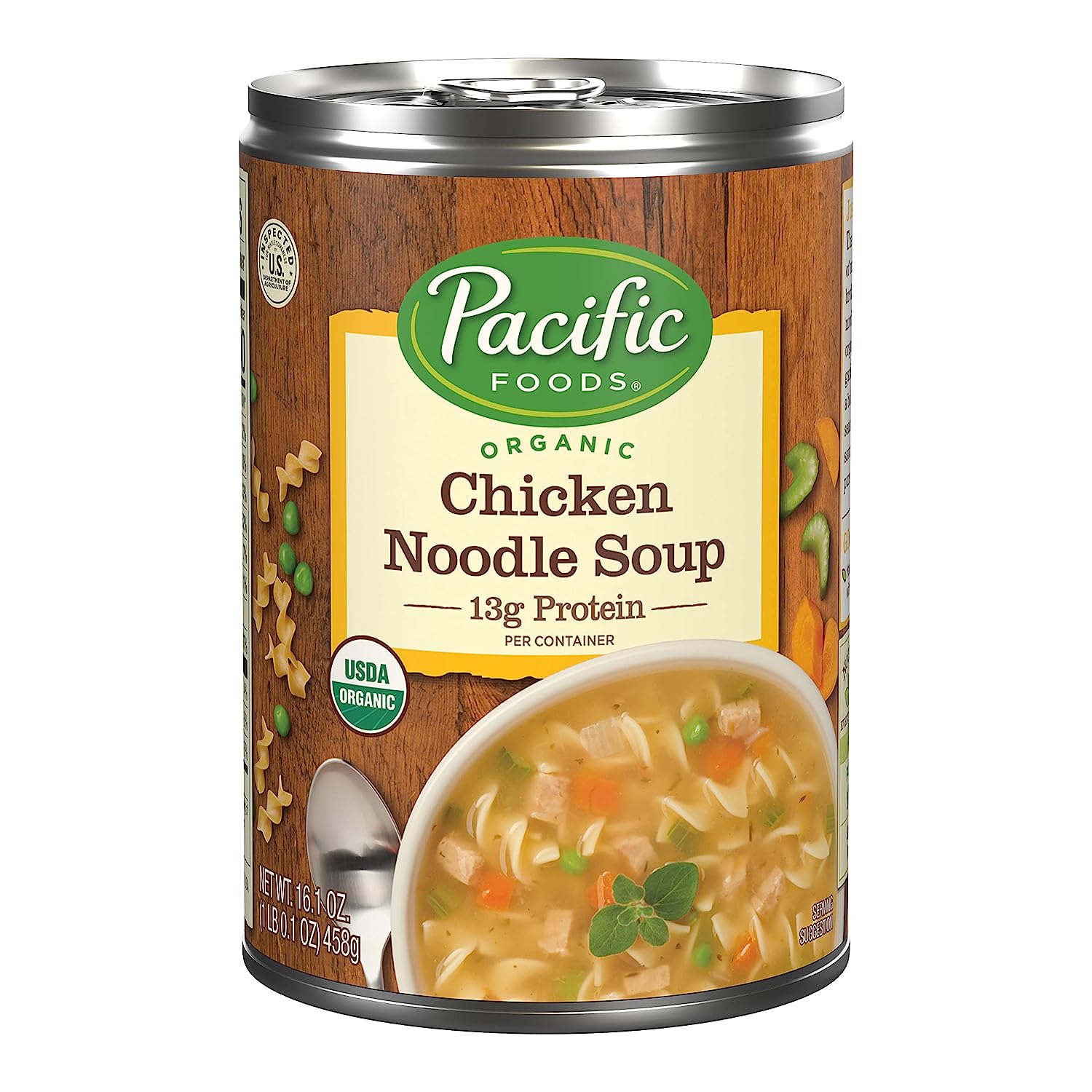 Pacific Foods Organic Chicken Noodle Soup, 16.1 OZ