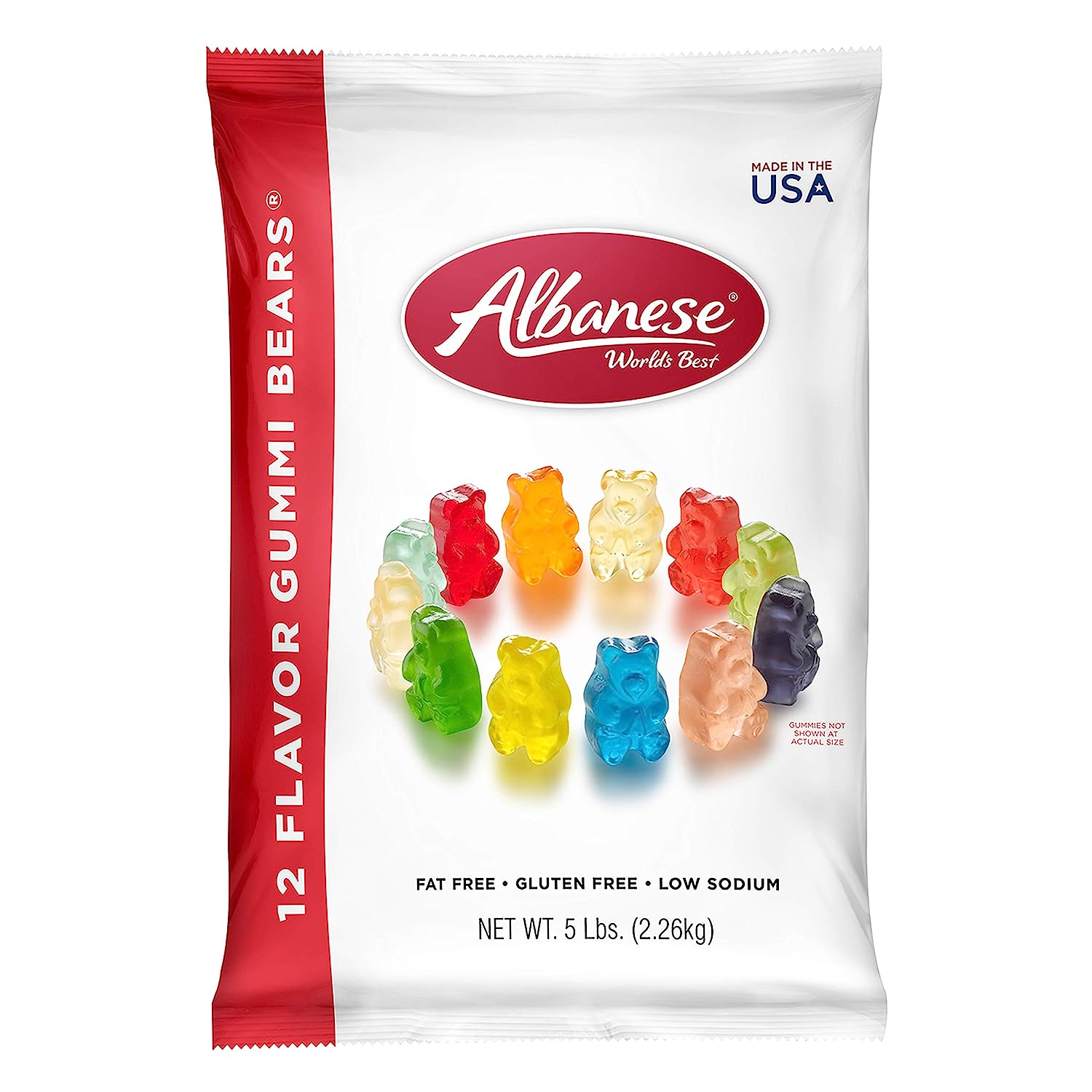 Albanese World's Best 12 Flavor Gummi Bears