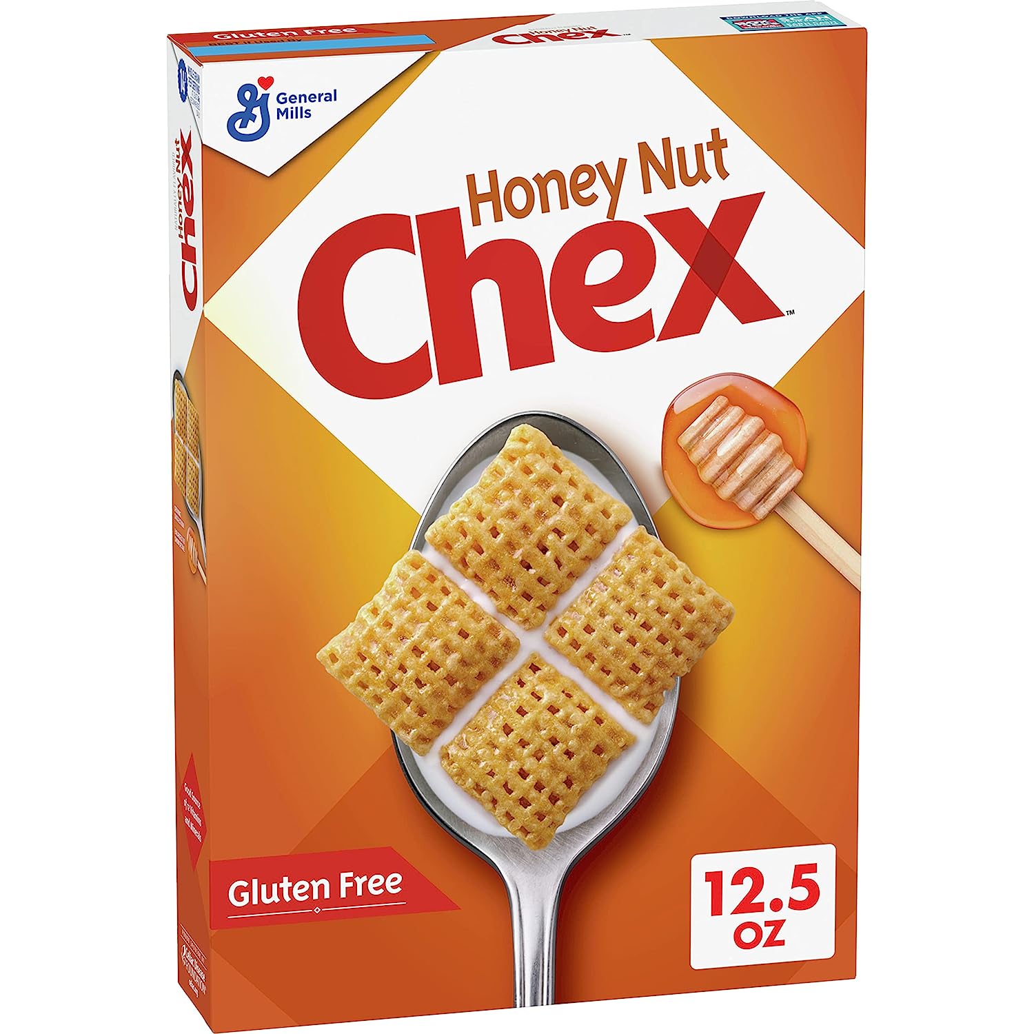 Honey Nut Chex Gluten Free Cereal, Homemade Chex Mix Ingredient, 12.5 OZ