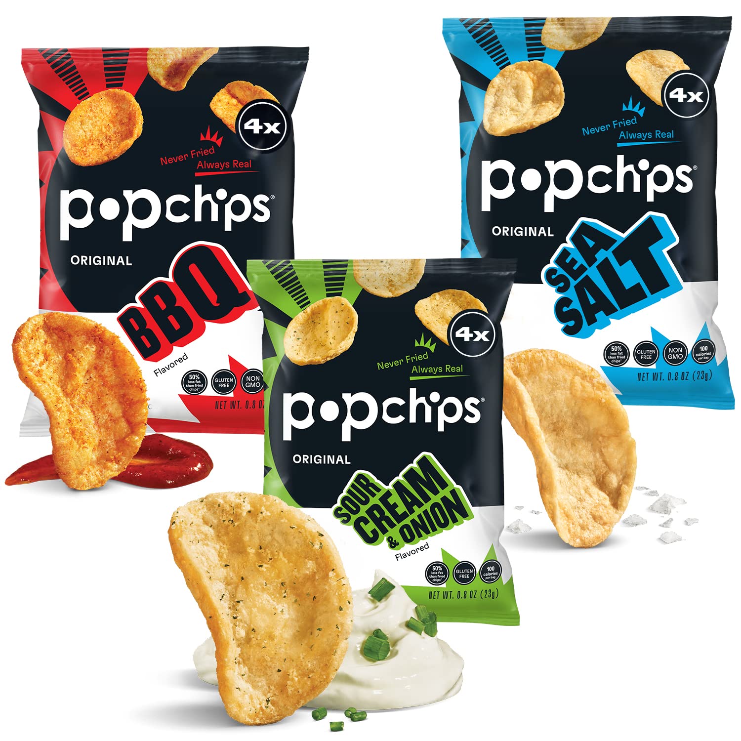 Popchips Potato Chips Variety Pack