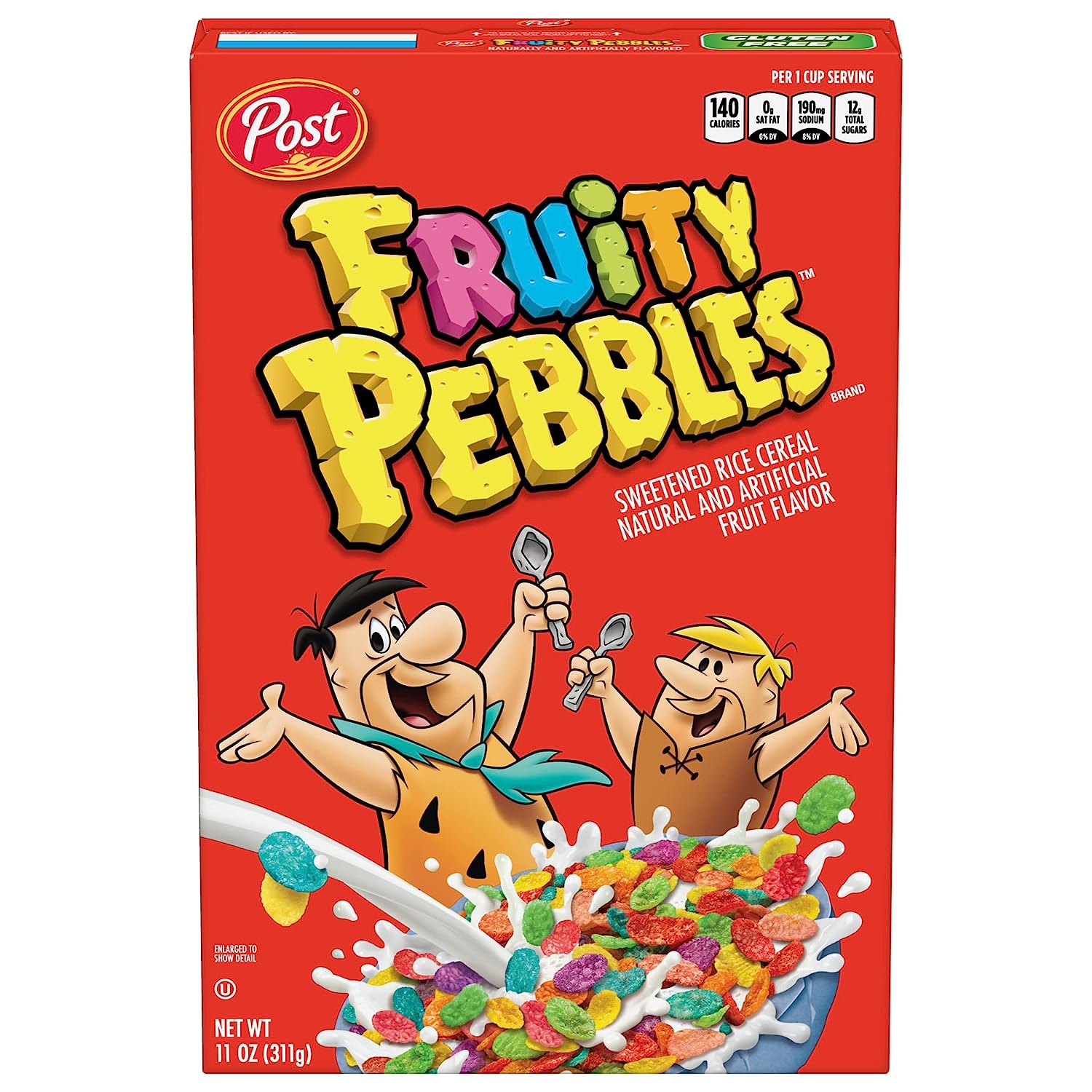 Post Cereal Fruity Pebbles, 11 oz