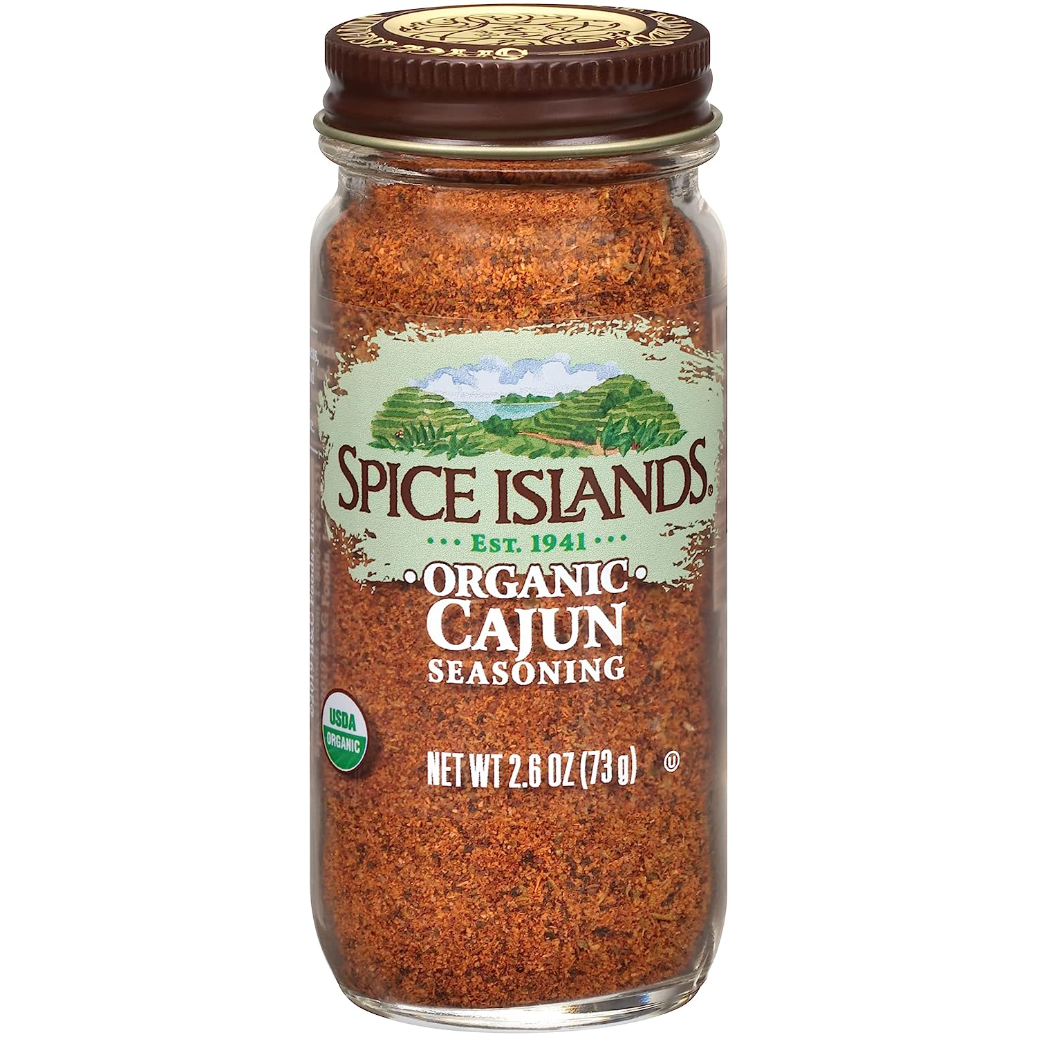 Spice Islands Organic Cajun Seasoning, 2.6 Ounce