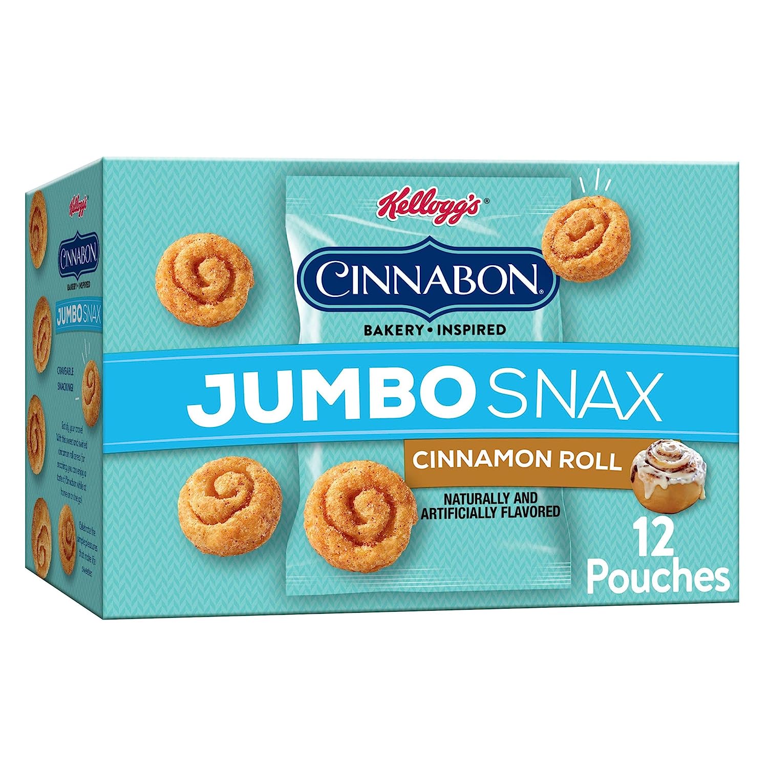 Kellogg's Jumbo Snax Cinnabon Cereal Snacks