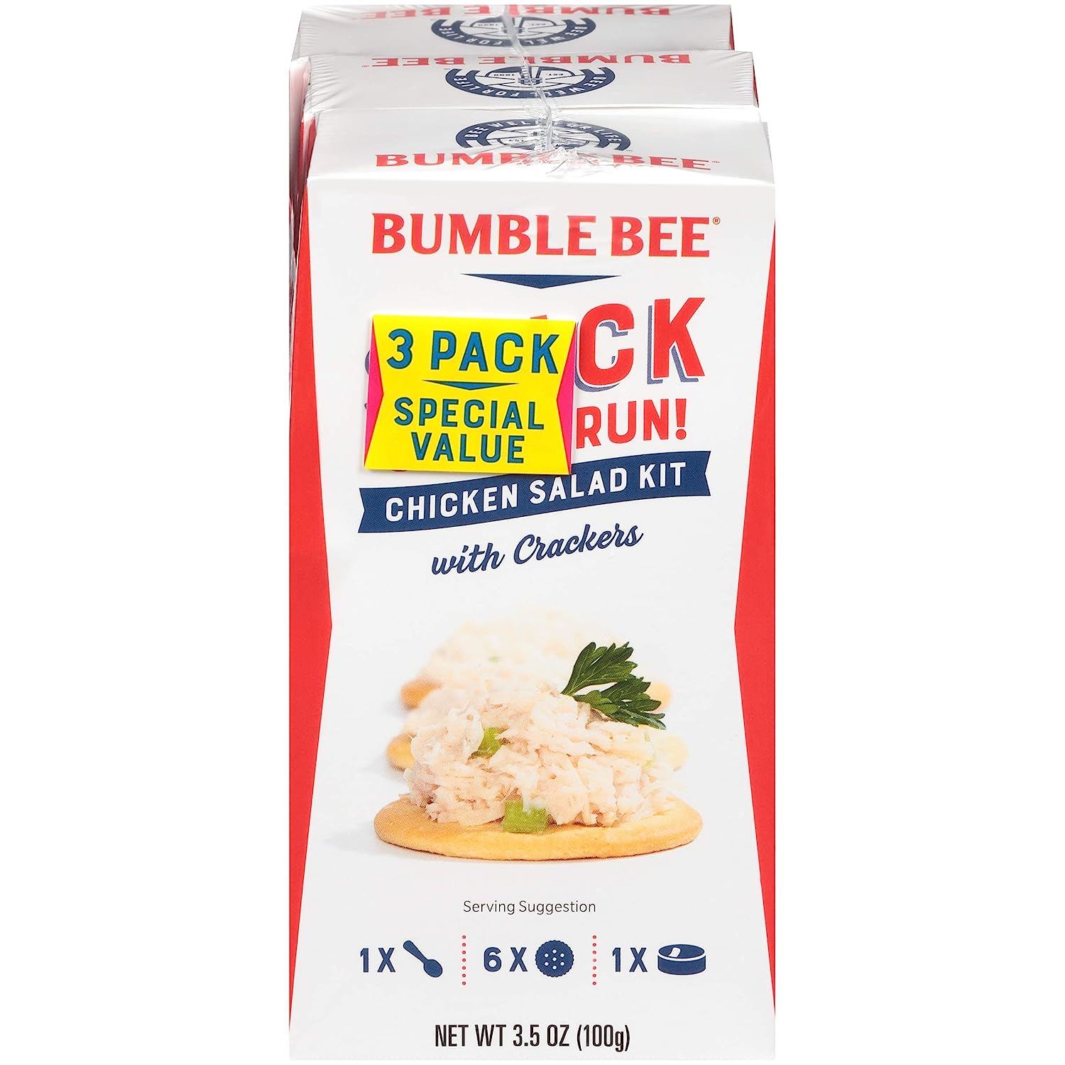 Bumble Bee Snack on the Run Chicken Salad with Crackers Kit