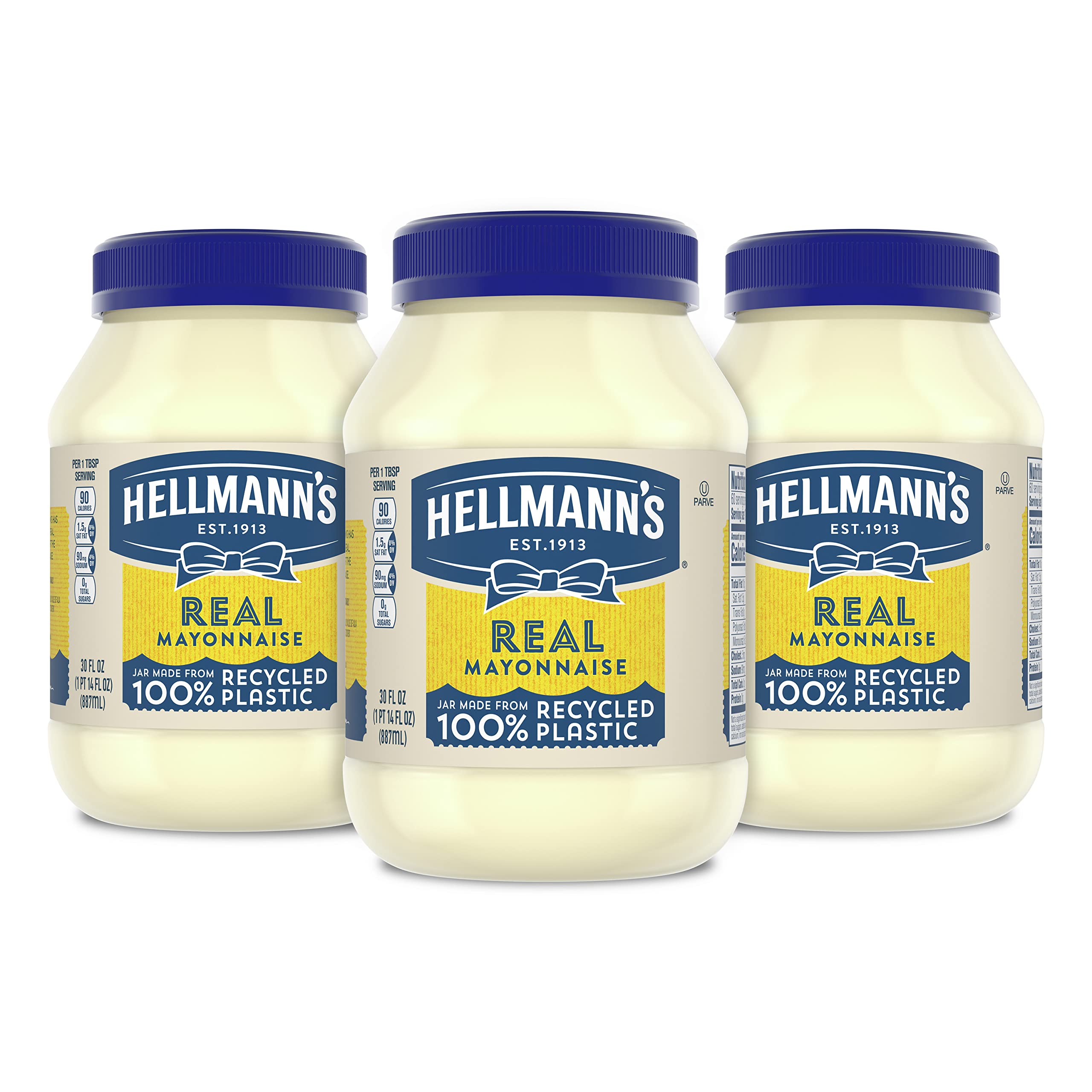 Hellmann's Mayonnaise Real Mayo For A Creamy Condiment For Sandwiches And Simple Meals Gluten Free