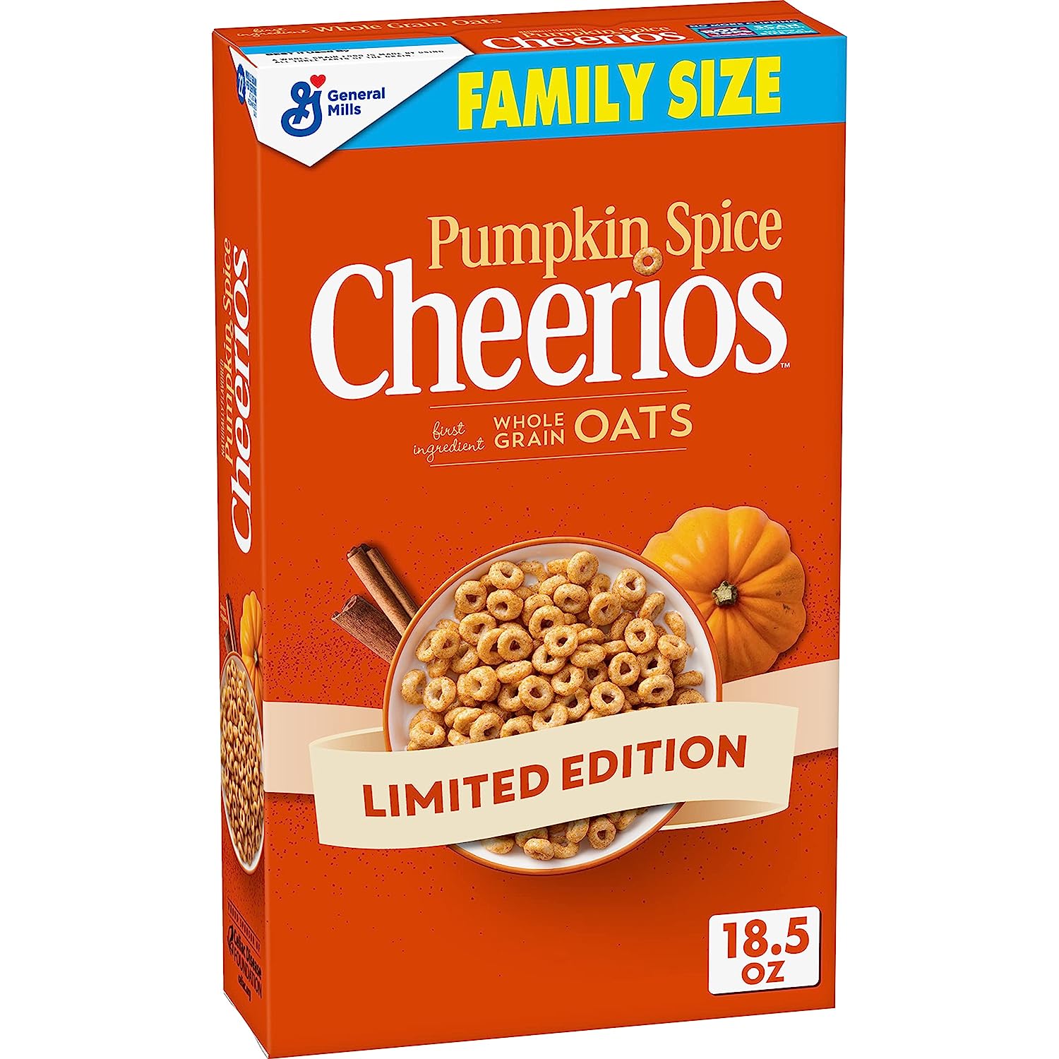 Cheerios Pumpkin Spice Breakfast Cereal