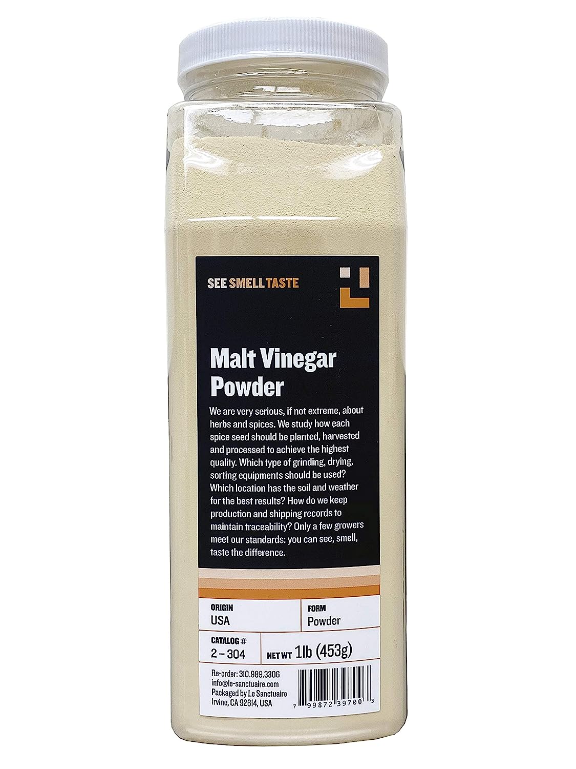 See Smell Taste Malt Vinegar Powder Original