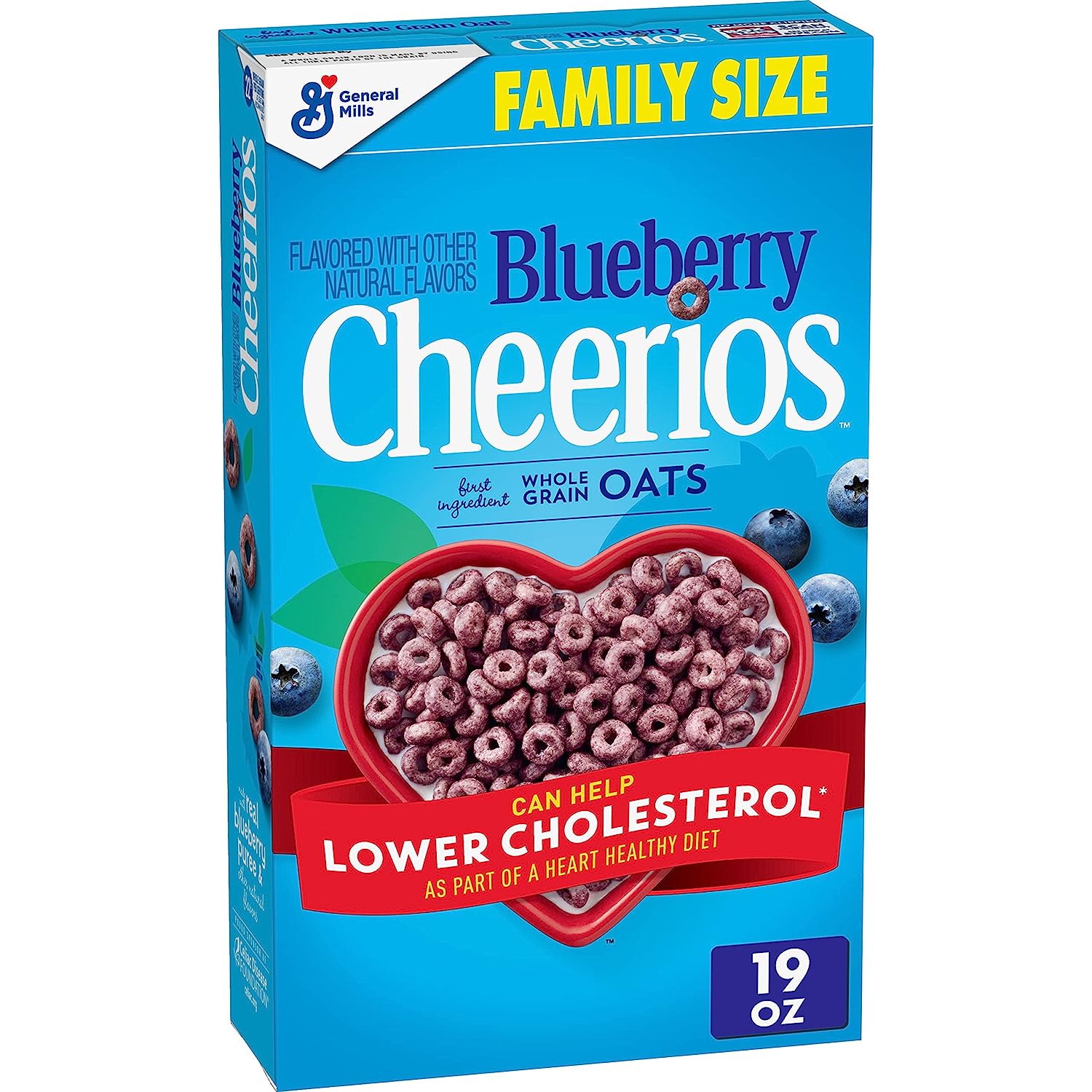 Blueberry Cheerios Heart Healthy Cereal