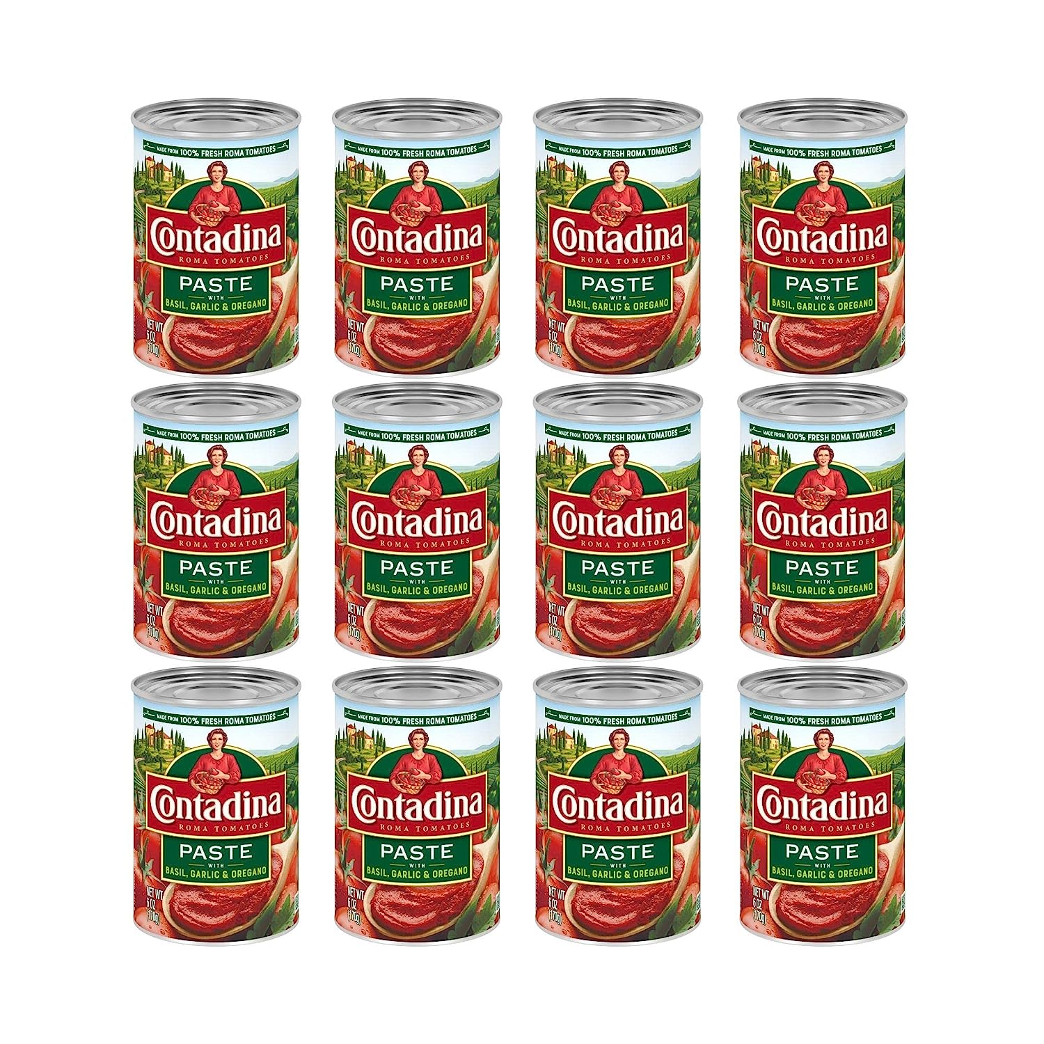 Contadina Canned Tomato Paste With Italian Herbs