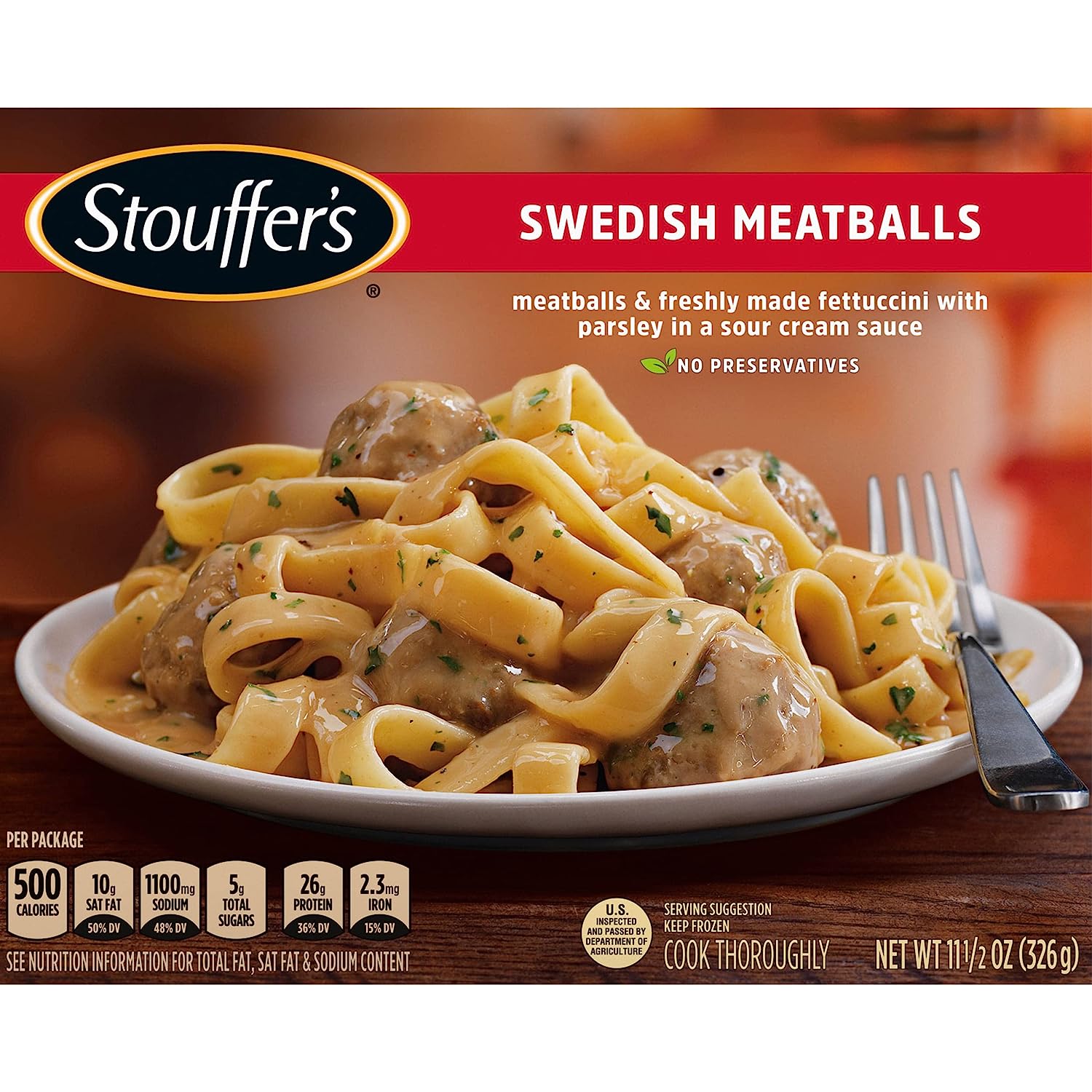 Stouffer's Swedish Meatballs Frozen Meal