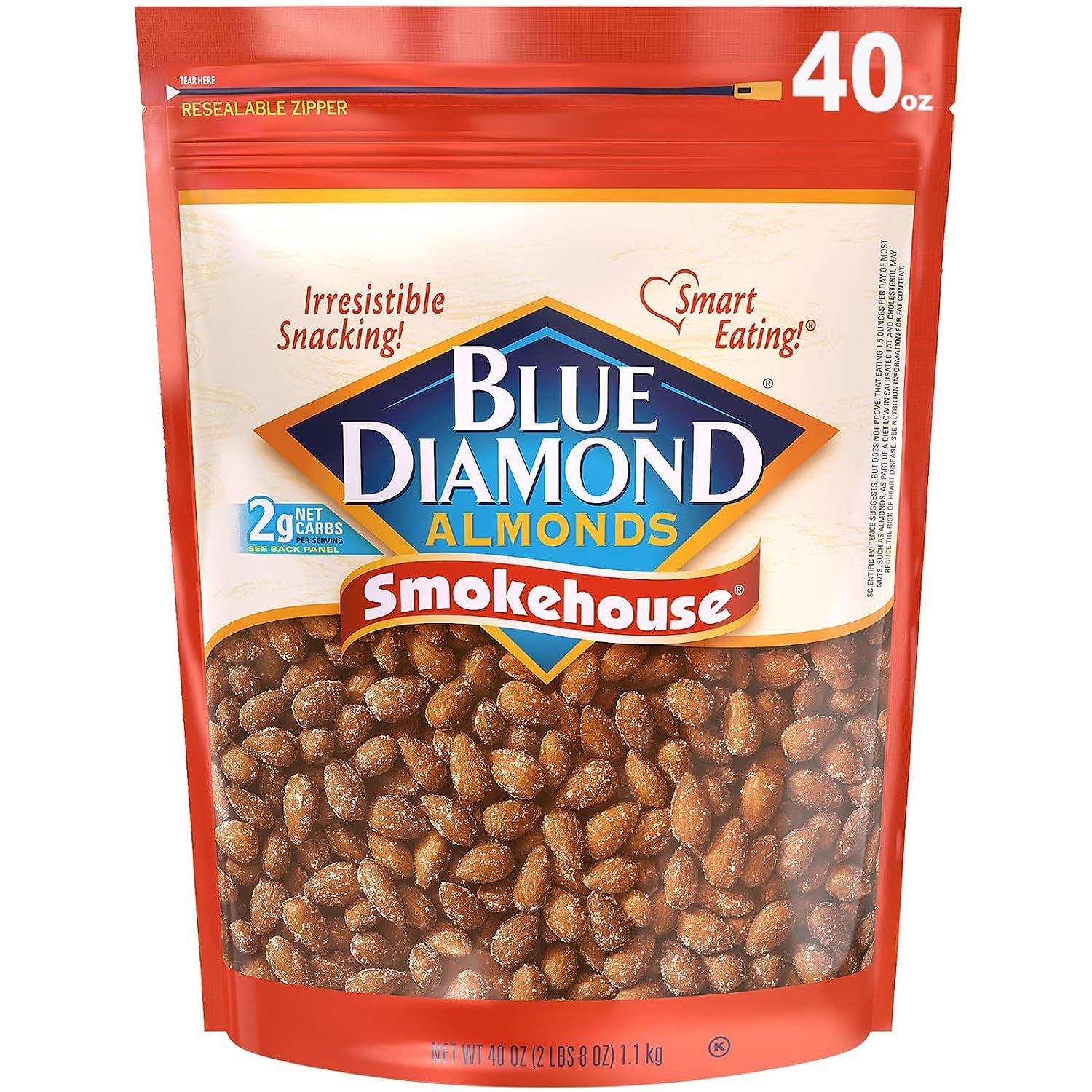 Blue Diamond Almonds Smokehouse Flavored Snack Nuts