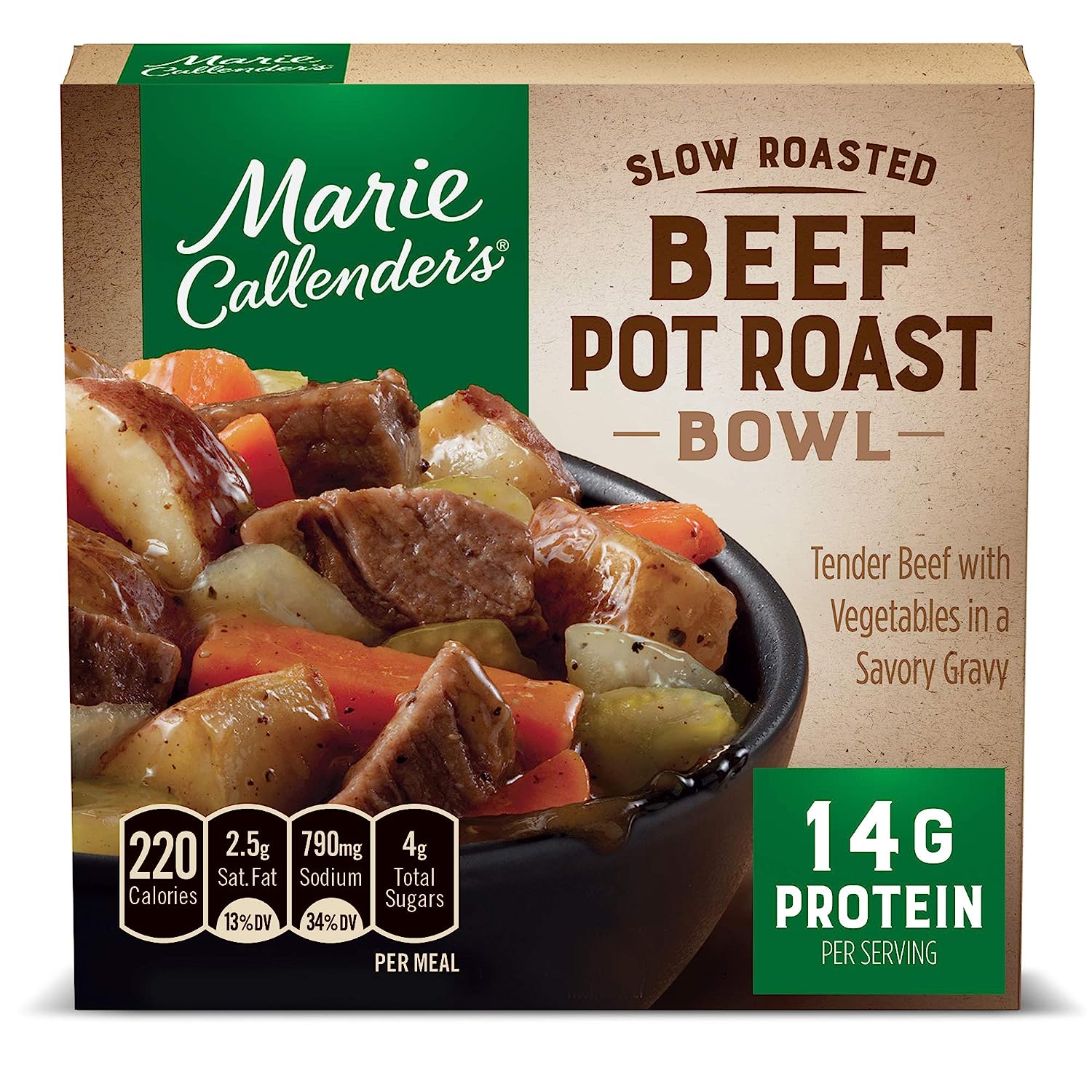 Marie Callender's Slow Roasted Beef Pot Roast Bowl