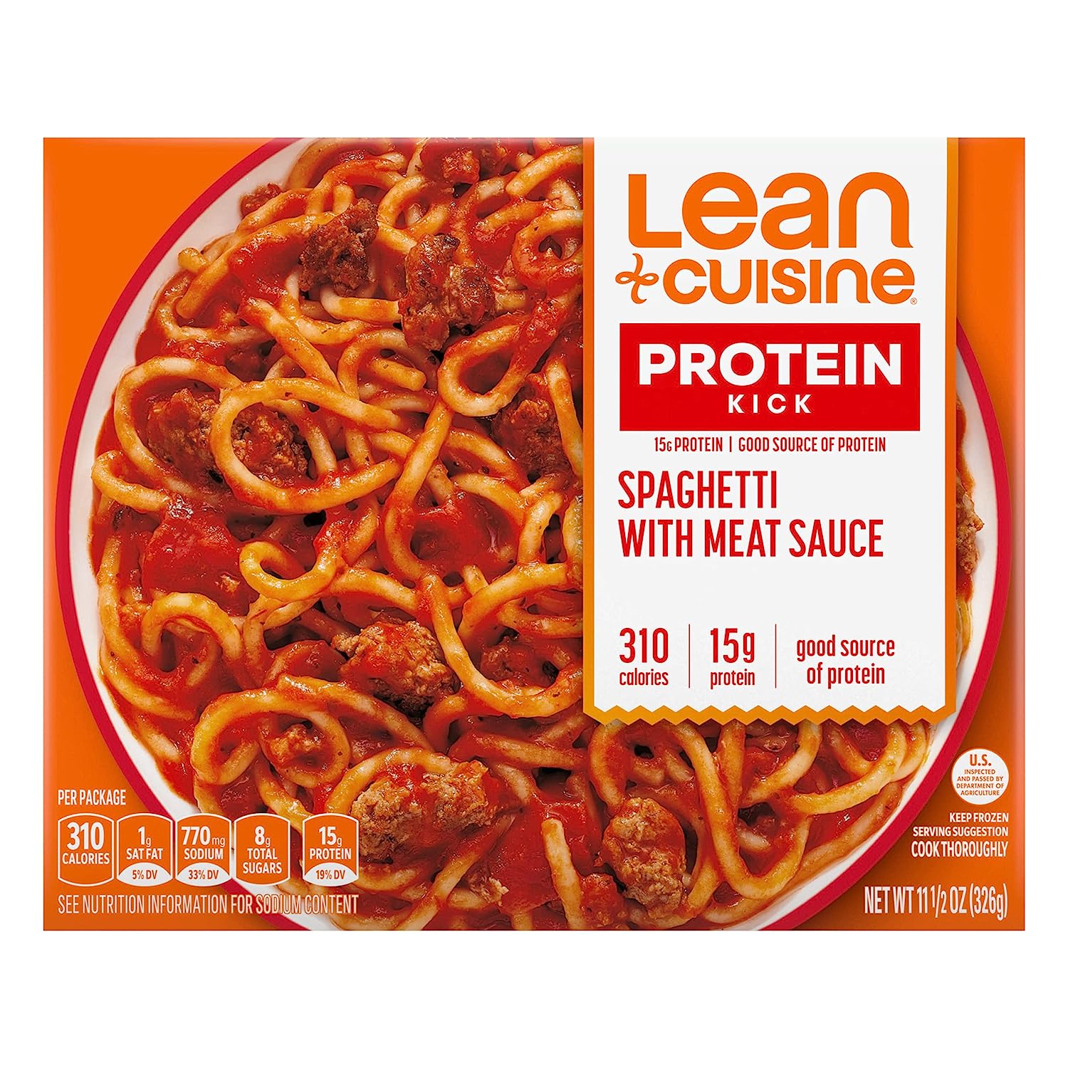 Lean Cuisine Favorites Spaghetti With Meat Sauce Frozen Meal