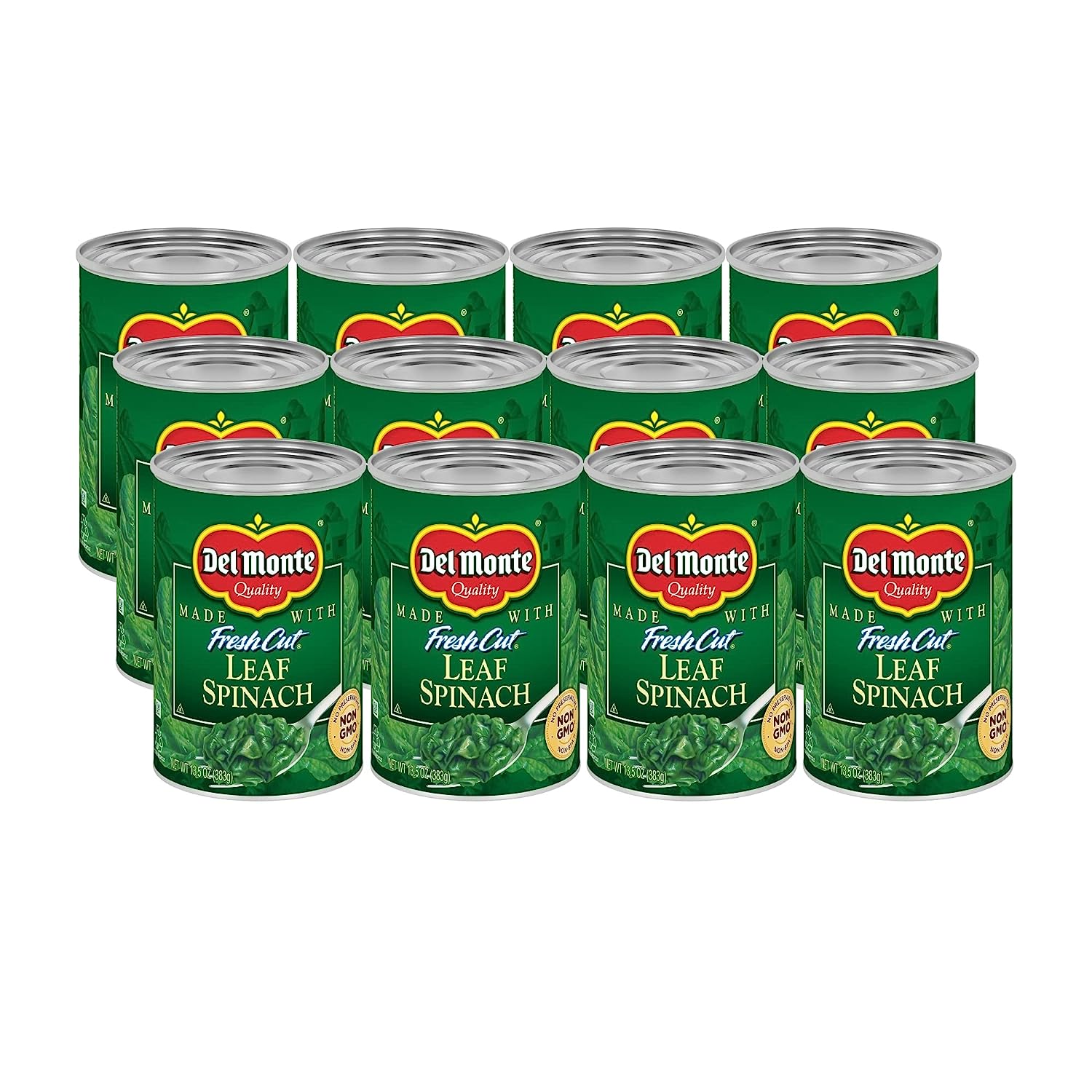 Del Monte Canned Fresh Cut Leaf Spinach