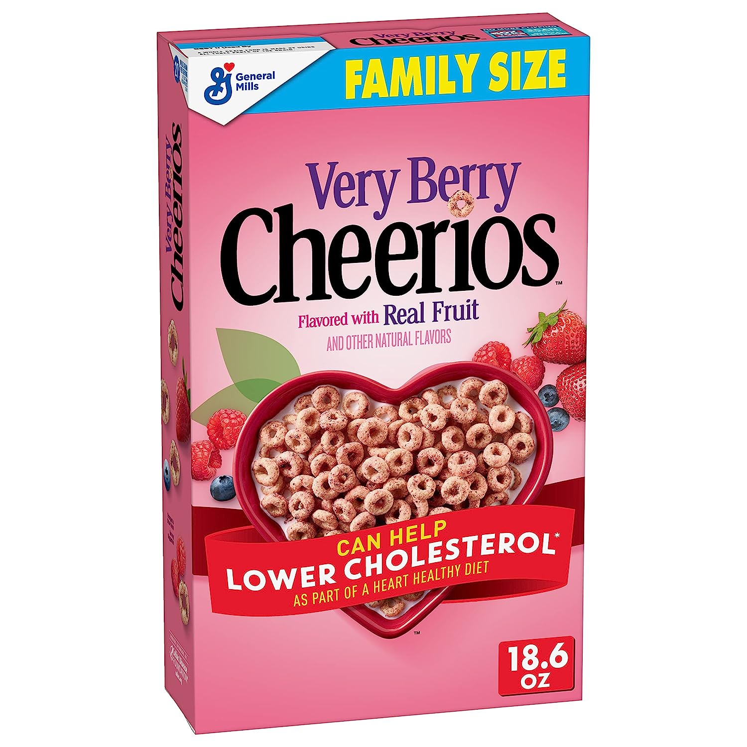 Very Berry Cheerios Heart Healthy Cereal