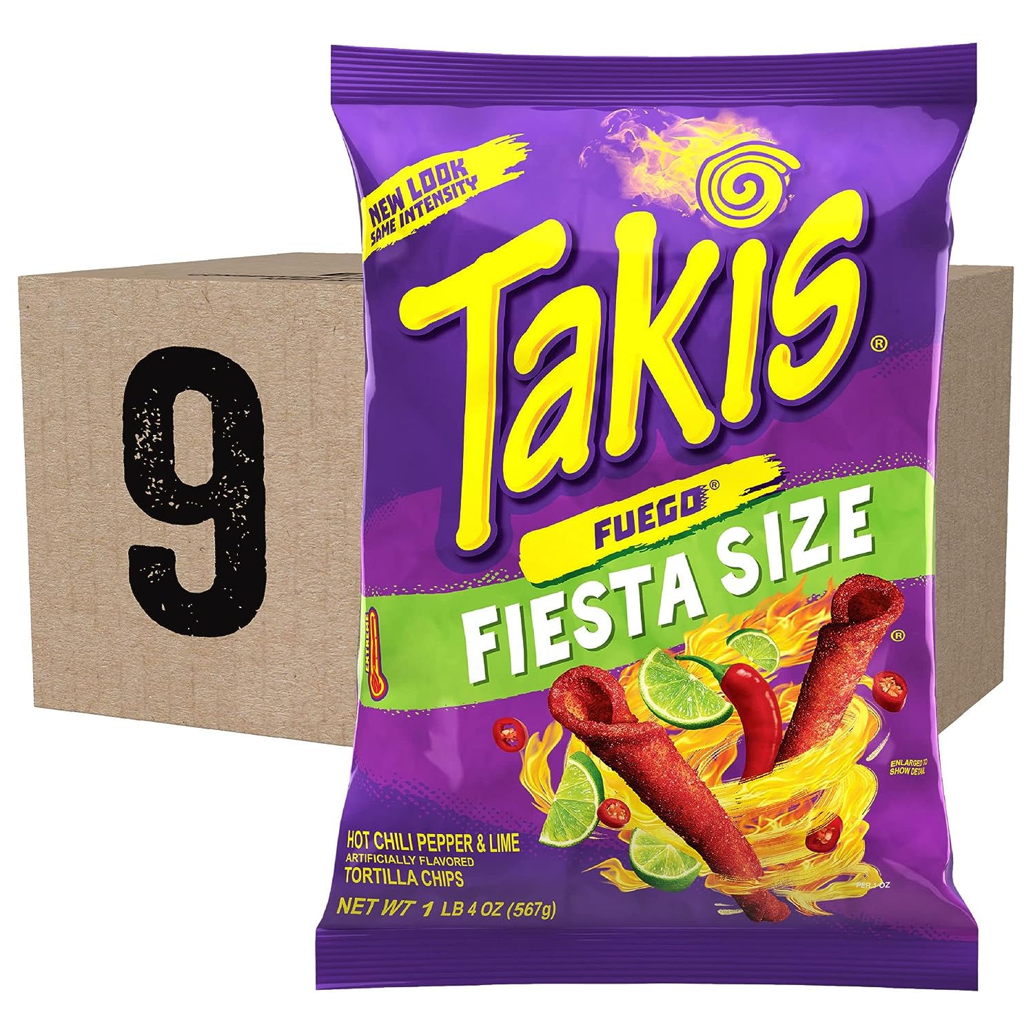 Takis Fuego Rolled Spicy Tortilla Chips