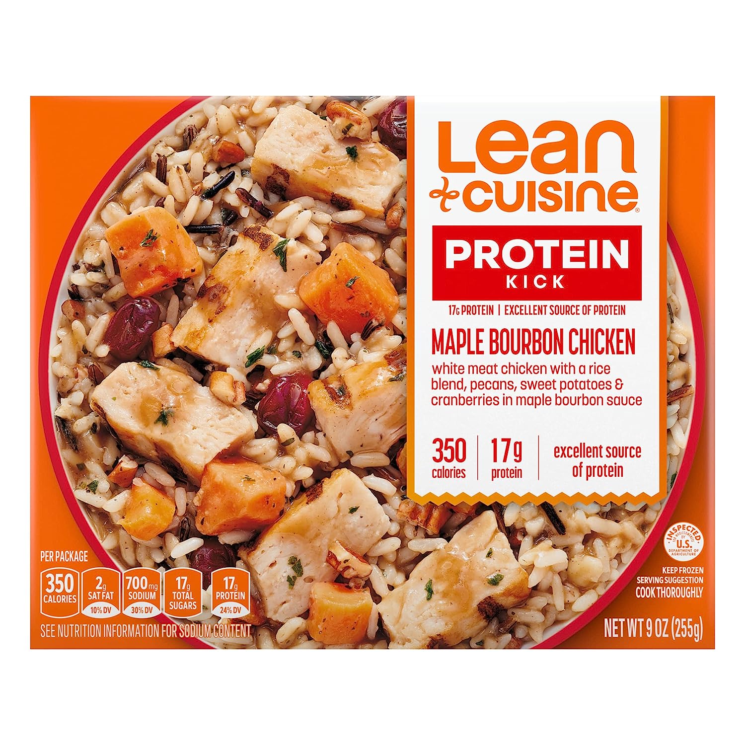 Lean Cuisine Features Maple Bourbon Chicken Frozen Meal