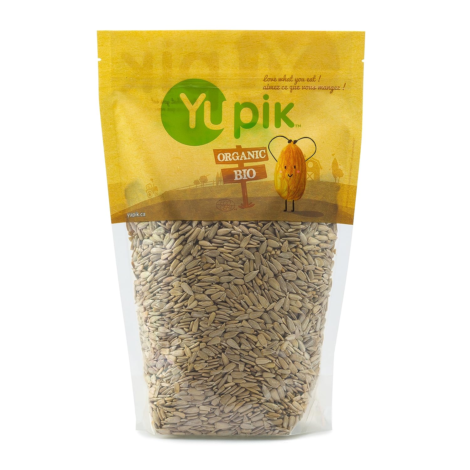 Yupik Organic Raw Shelled Sunflower Seeds