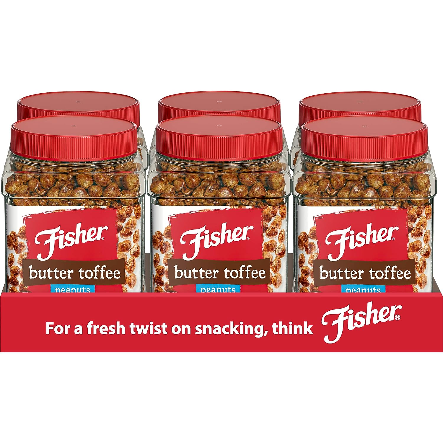 Fisher Snack Butter Toffee Peanuts