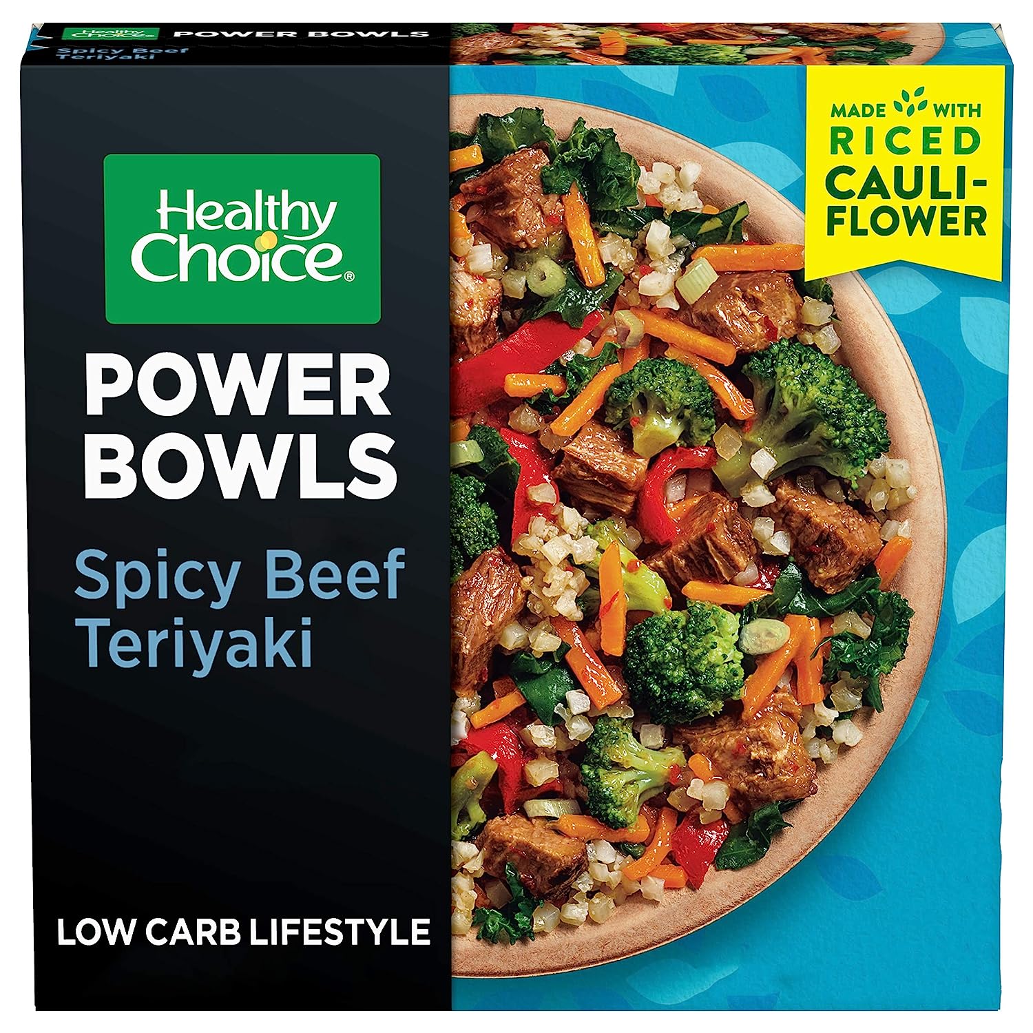 Healthy Choice Power Bowls Spicy Beef Teriyaki With Riced Cauliflower Frozen Meal